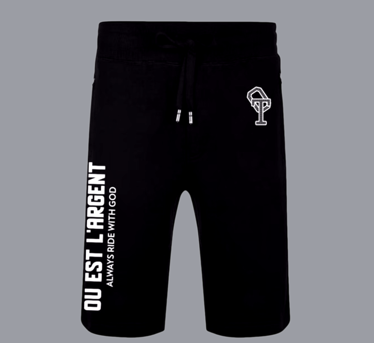 PREMIUM BLACK OVERTIME JUMPER+SHORT SET