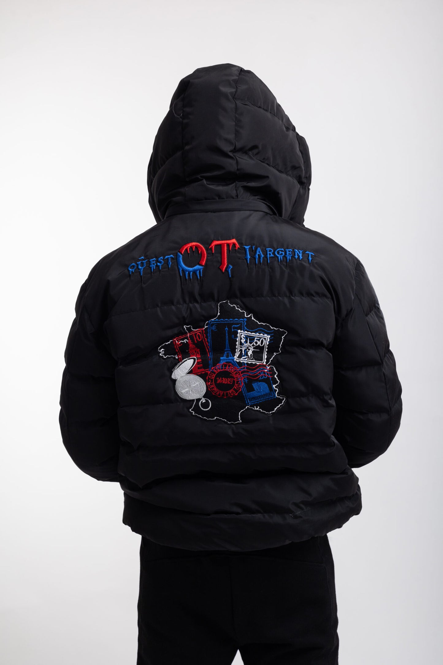 PREMIUM OT MAP STAMP JACKET