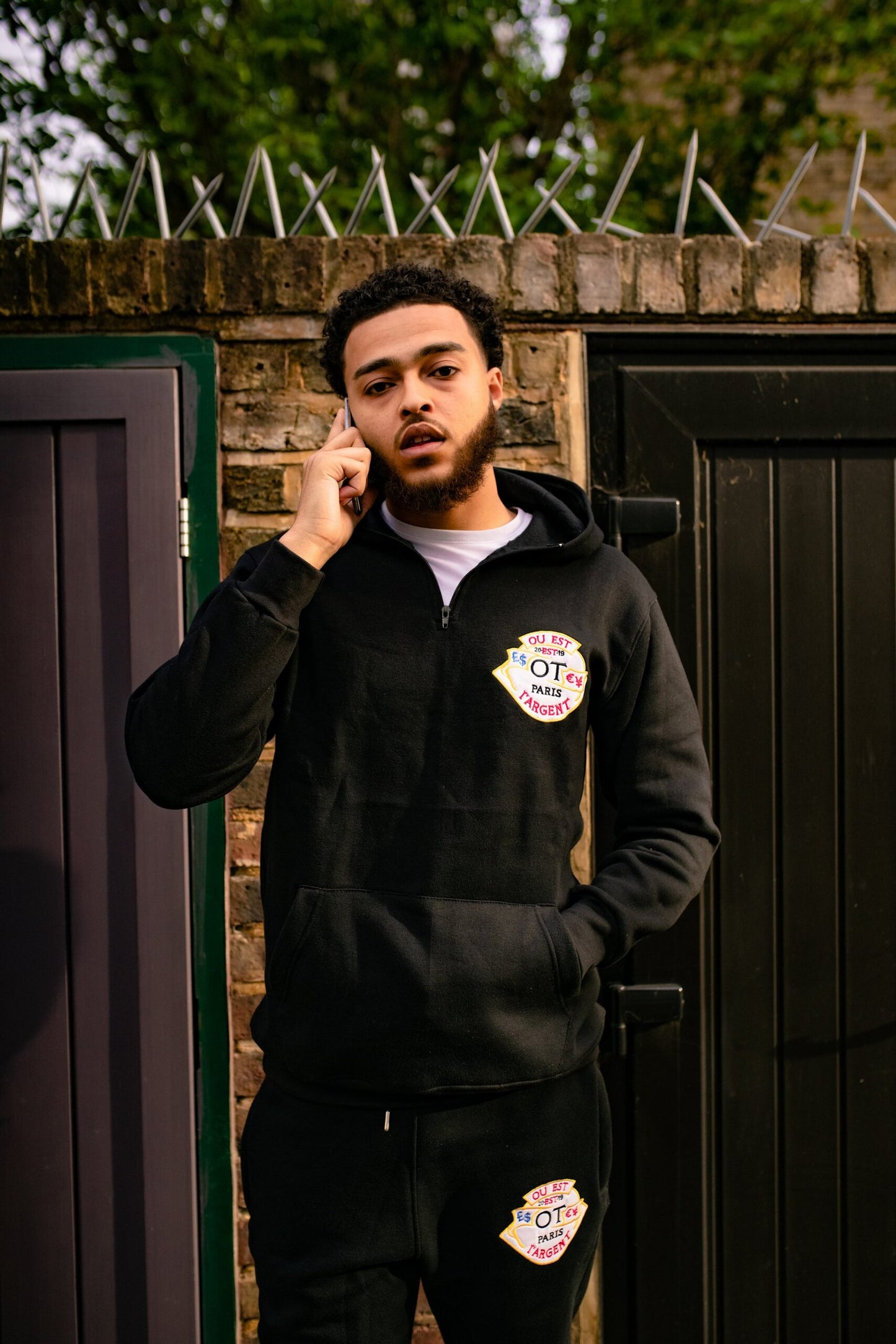 OT PATCH LOGO TRACKIE (BLACK)