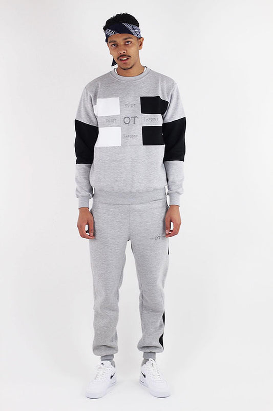 OT PANEL DESIGN TRACKSUIT (GREY)