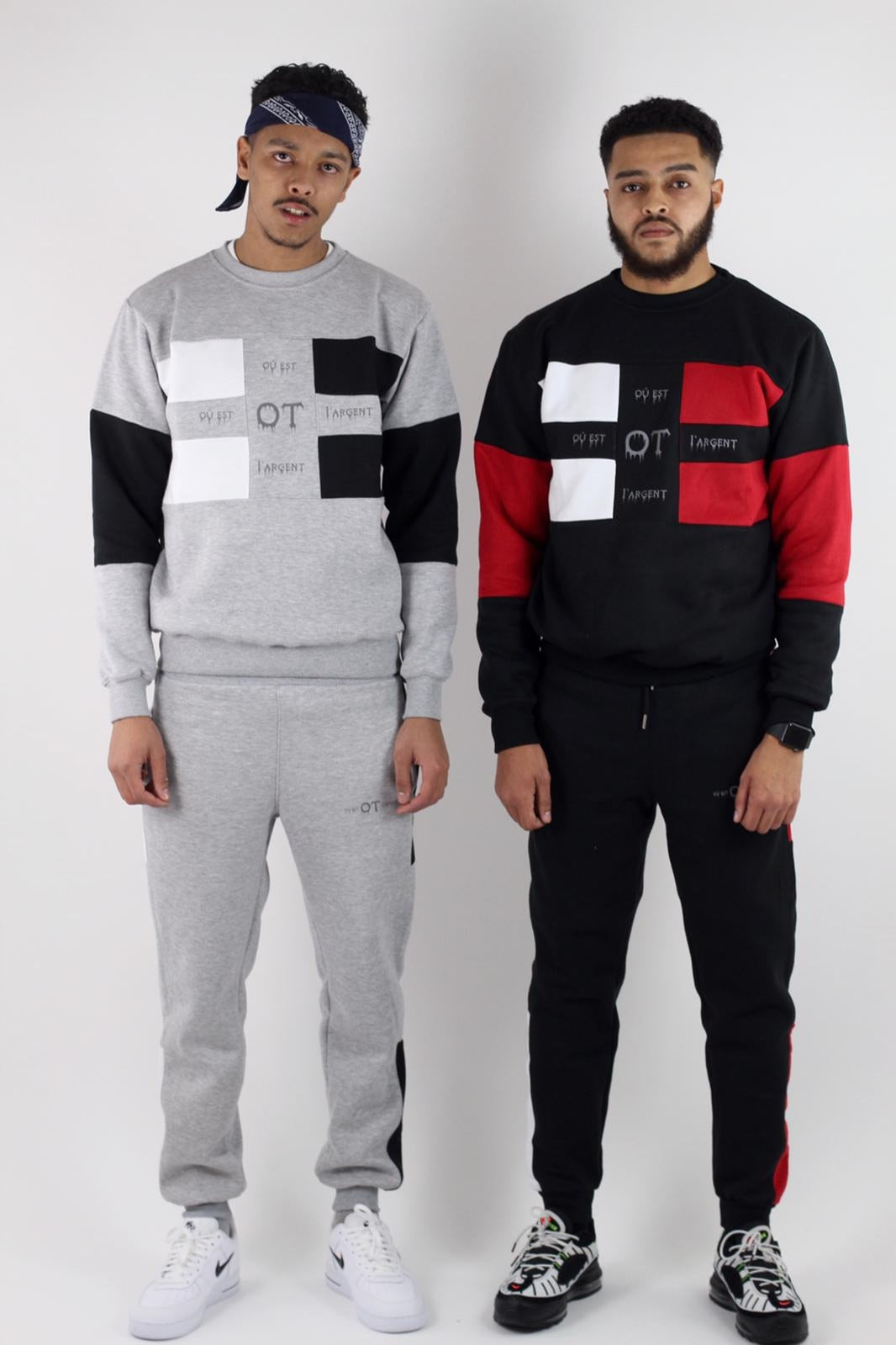 OT PANEL DESIGN TRACKSUIT (GREY)