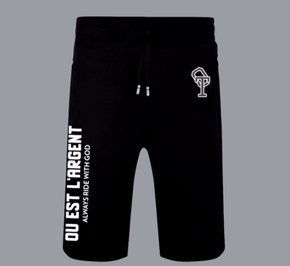 PREMIUM BLACK OVERTIME JUMPER+SHORT SET